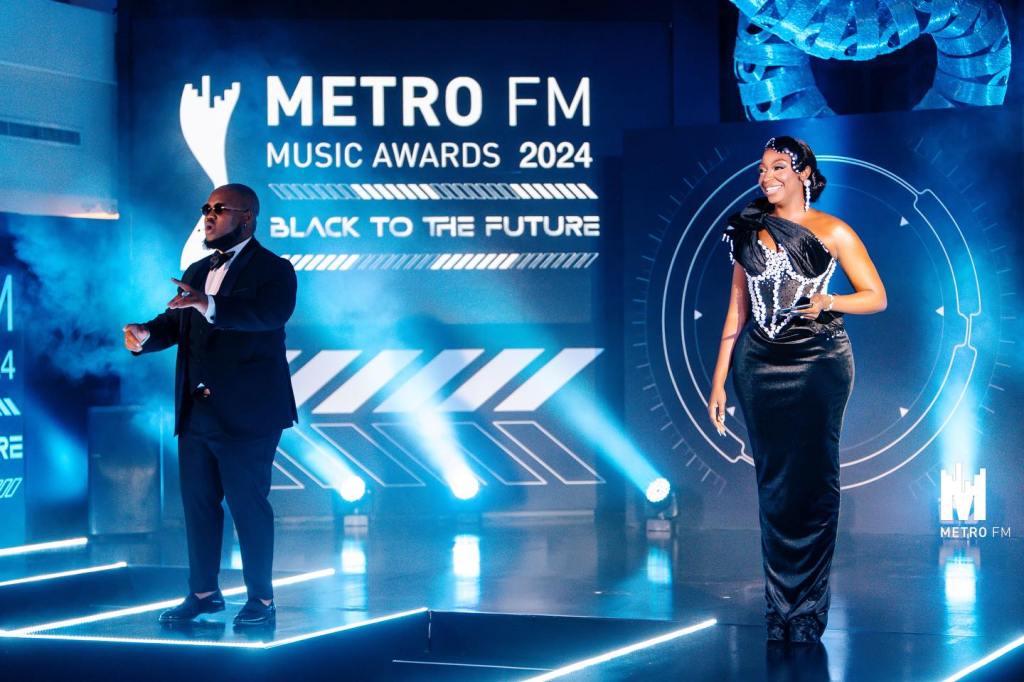 Image showing a lineup of Metro FM Awards Nominees 2024 across various music categories